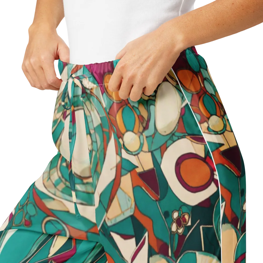Citrus Geometry on Women's Pajama Pants — Product details