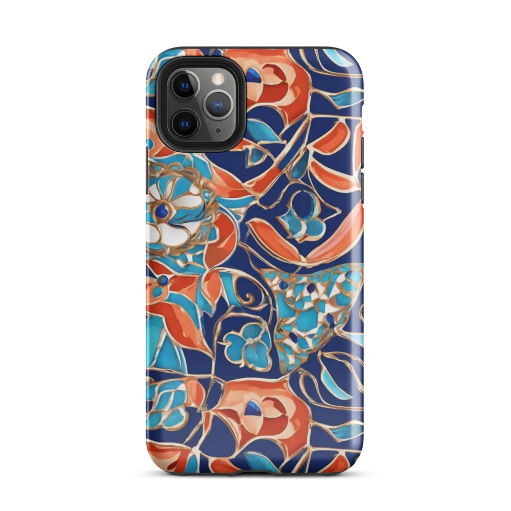 Lacquered Bloom on Tough Case for iPhone® — Front
