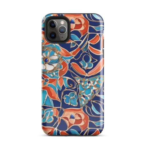 Lacquered Bloom on a Tough Case for iPhone®