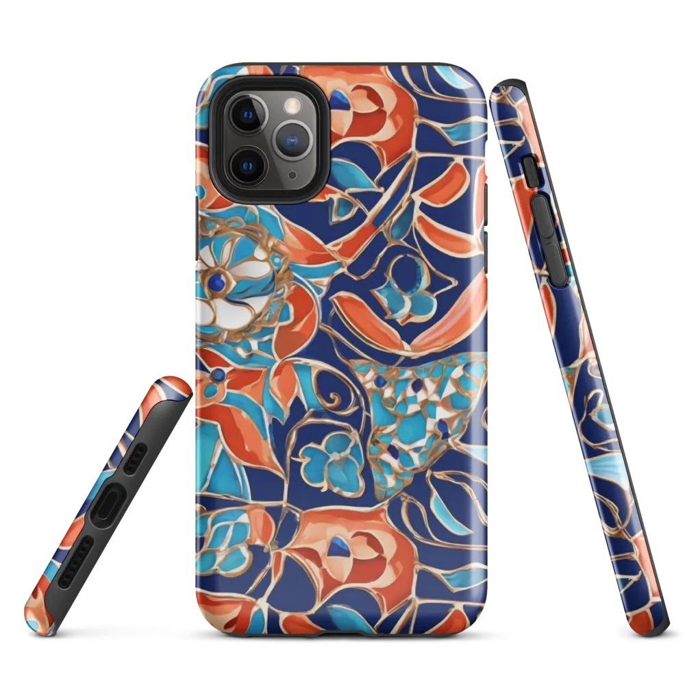 Lacquered Bloom on Tough Case for iPhone® — Front