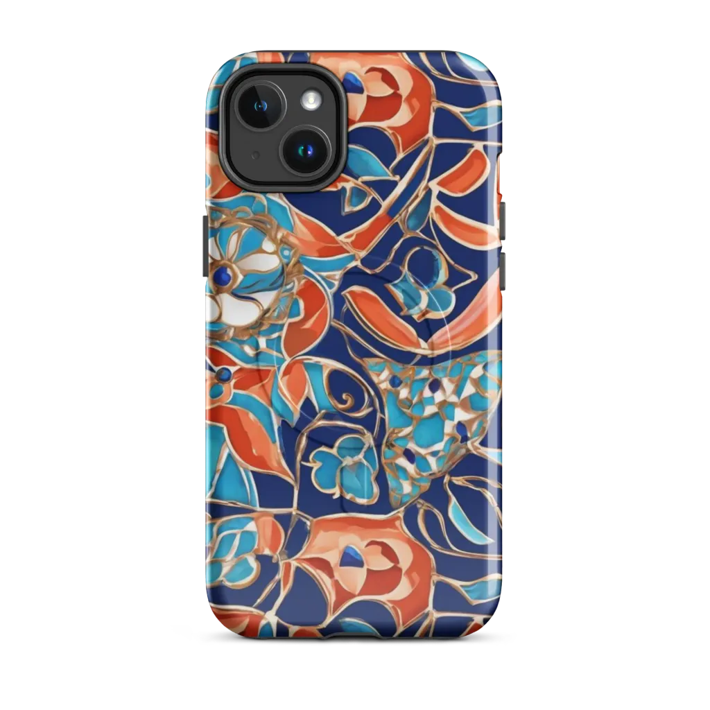Lacquered Bloom on MagSafe Tough Case for iPhone® — Front