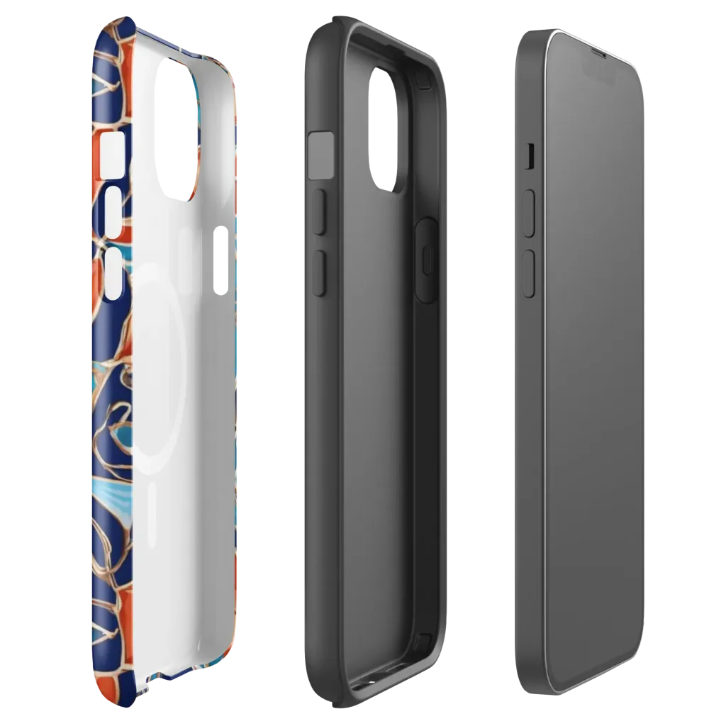 Lacquered Bloom on MagSafe Tough Case for iPhone® — Front