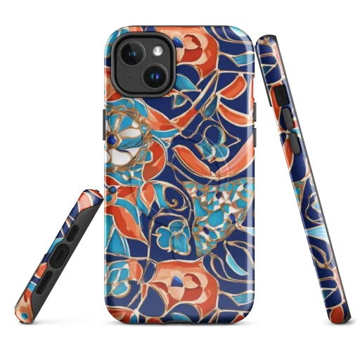 Lacquered Bloom on a MagSafe Tough Case for iPhone®