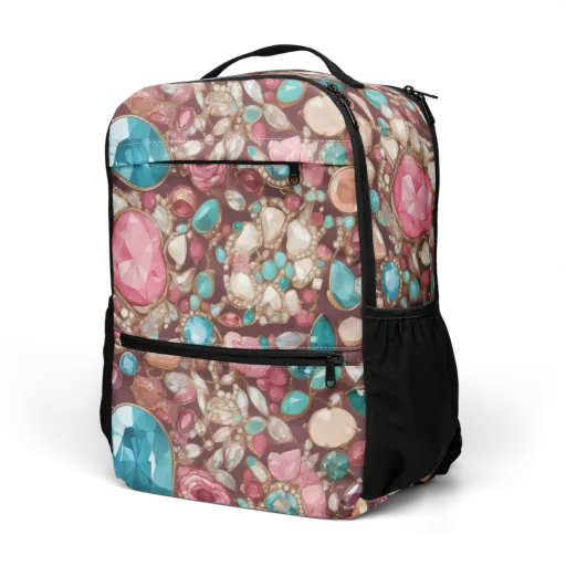 Jewel Box Bloom on a Utility Backpack