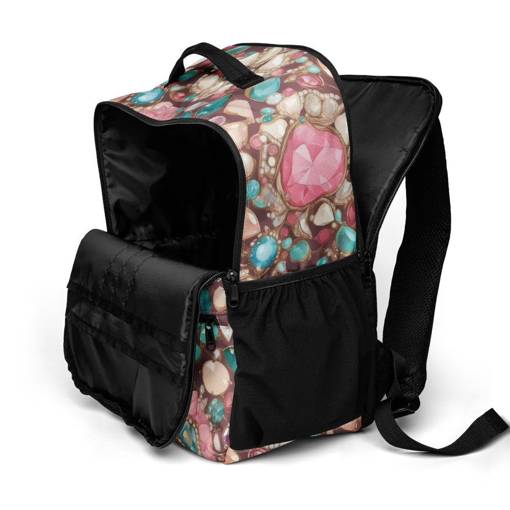 Jewel Box Bloom on Utility Backpack — Product details 2
