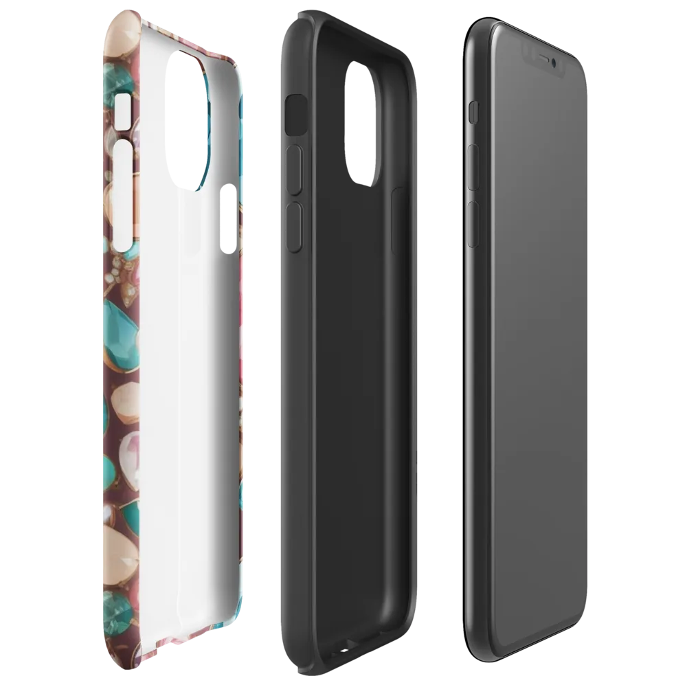 Jewel Box Bloom on Tough Case for iPhone® — Right