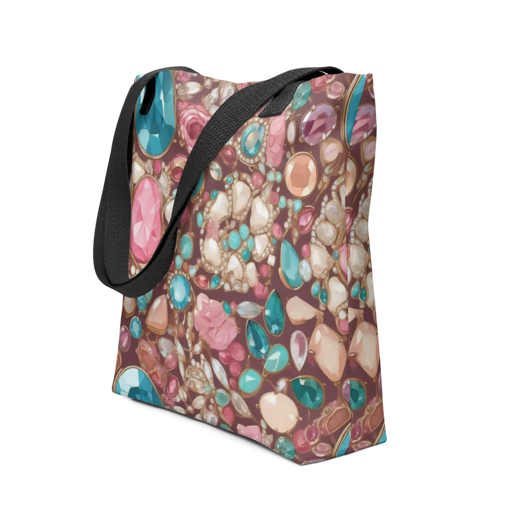 Jewel Box Bloom on Tote Bag — Front