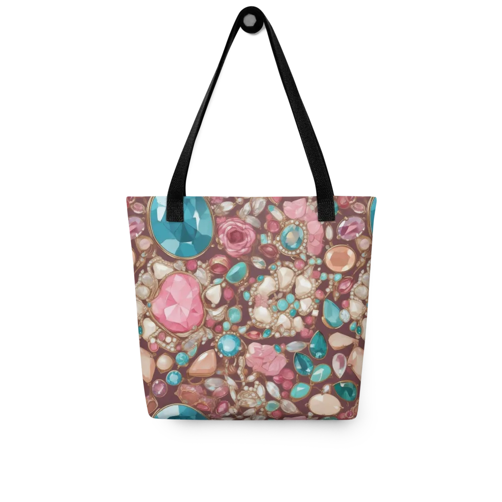 Jewel Box Bloom on Tote Bag — Front