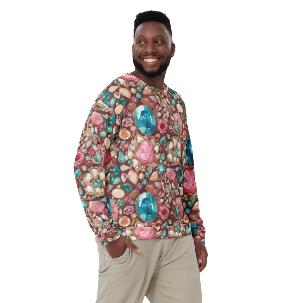 Jewel Box Bloom on Sweatshirt — Front