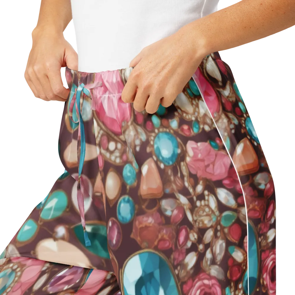 Jewel Box Bloom on Women's Pajama Pants — Product details