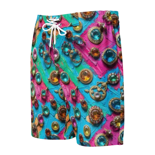 Jewel Box Riot on a Men's Board Shorts