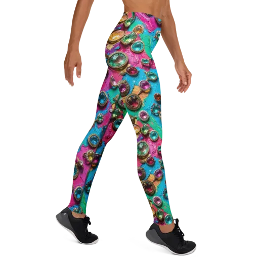 Jewel Box Riot on a Yoga Leggings