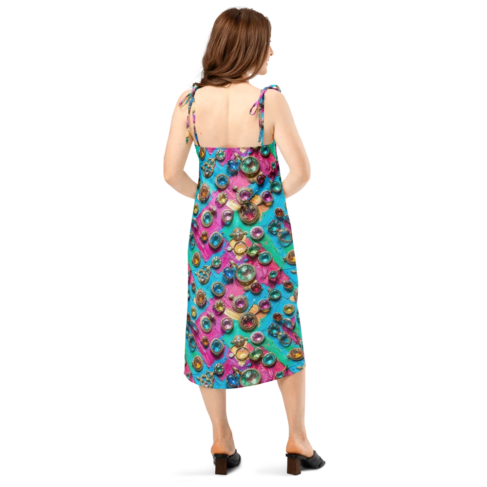 Jewel Box Riot on Slip Dress — Back