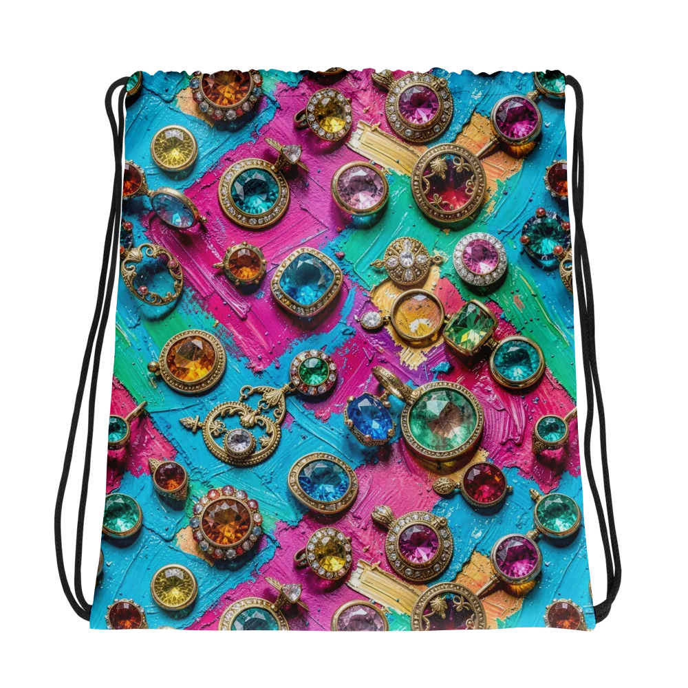 Jewel Box Riot on Drawstring Bag — Photo