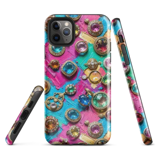 Jewel Box Riot on a Tough Case for iPhone®