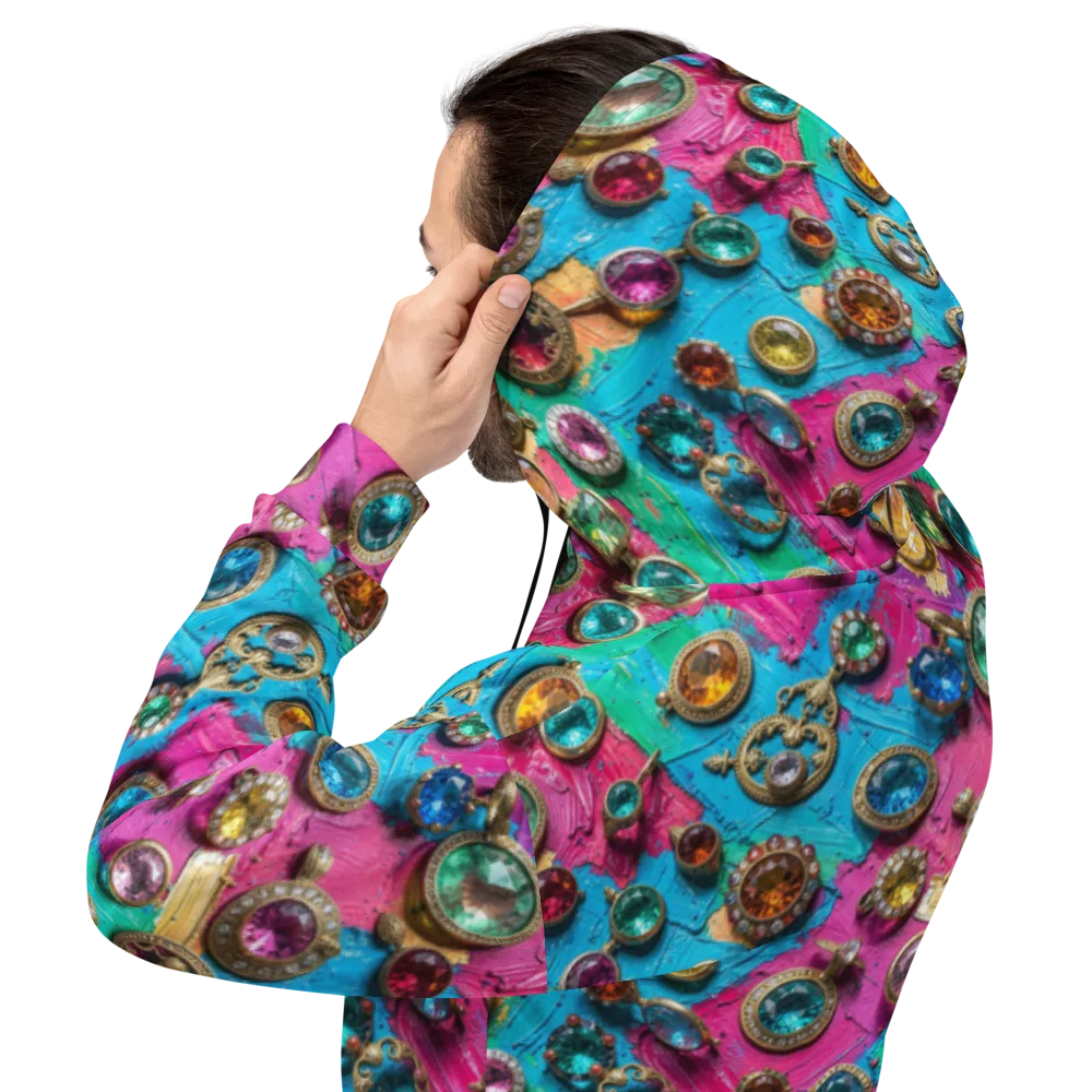 Jewel Box Riot on Hoodie — Back