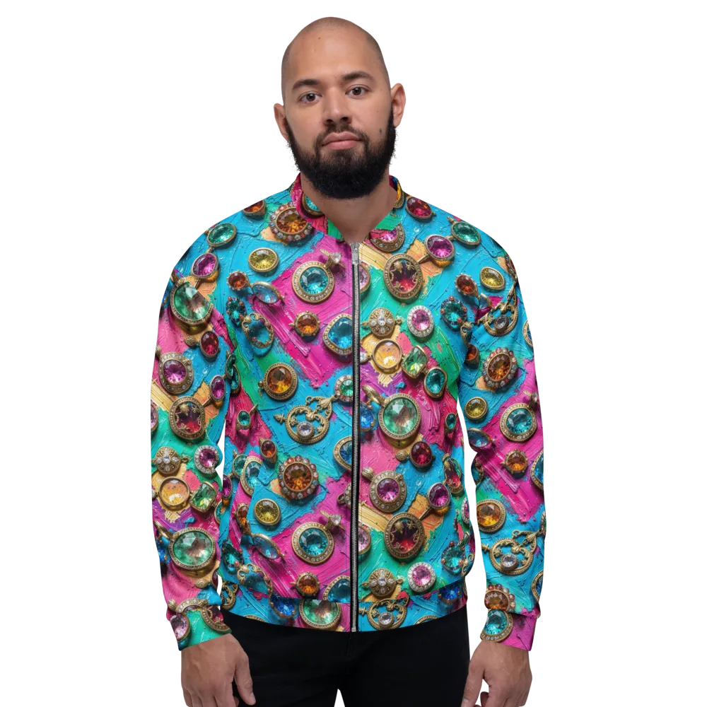 Jewel Box Riot on Bomber Jacket — Front