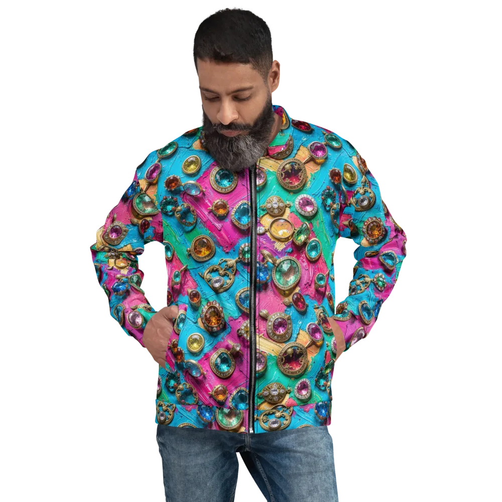 Jewel Box Riot on Bomber Jacket — Front
