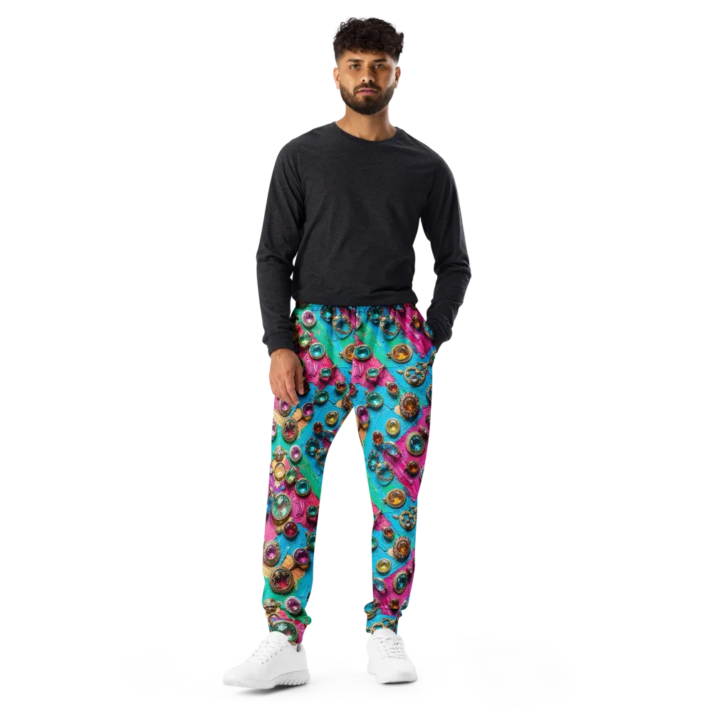 Jewel Box Riot on Men's Joggers — Front