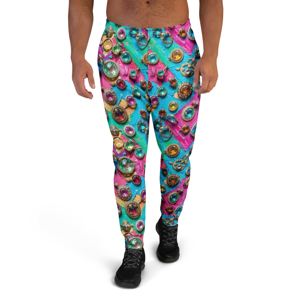 Jewel Box Riot on Men's Joggers — Front