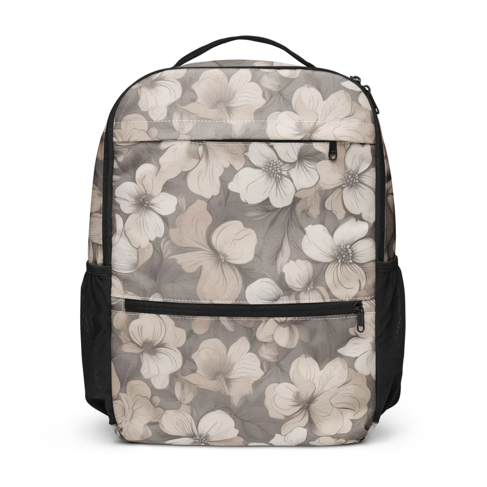 Sepia Dogwood on Utility Backpack — Front