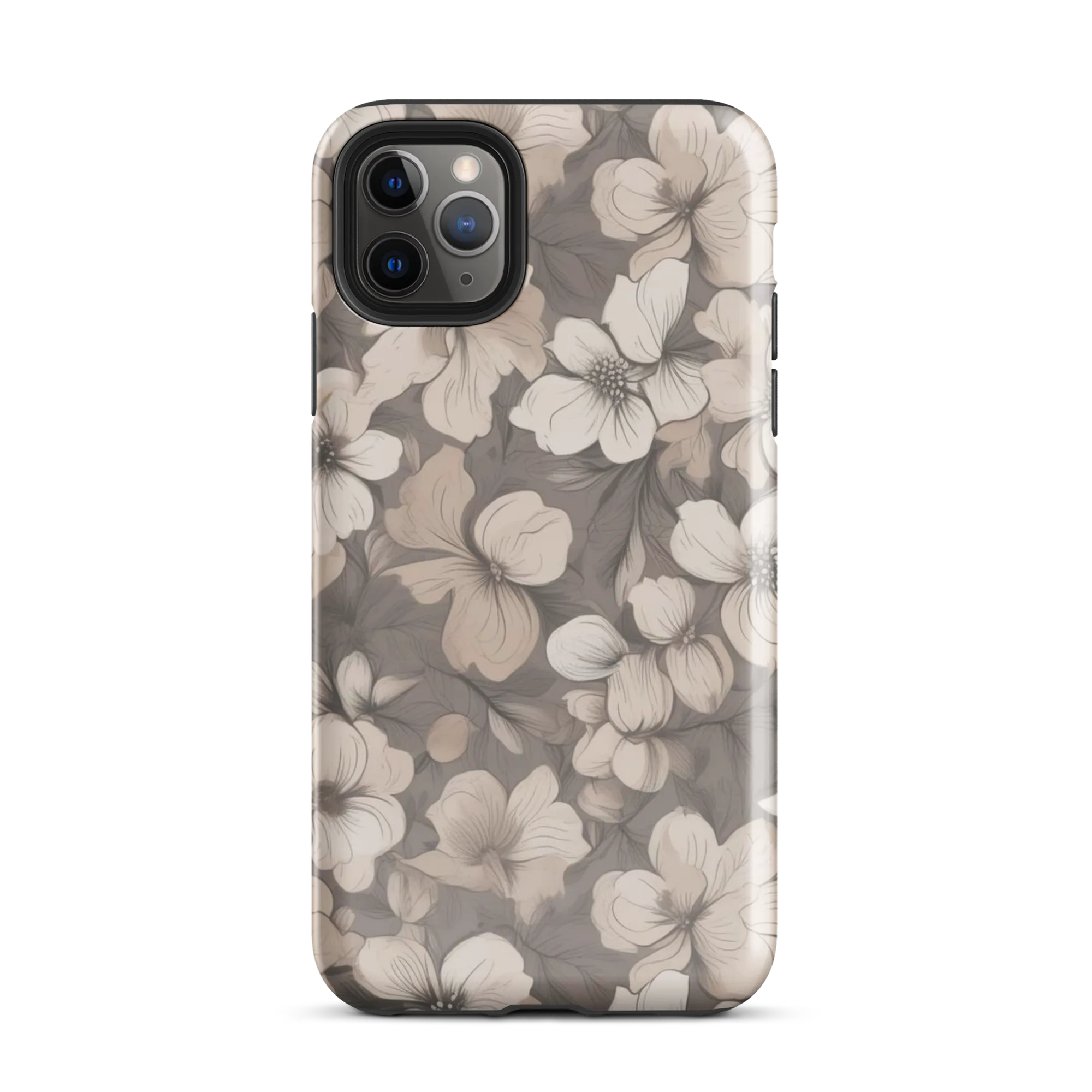 Sepia Dogwood on Tough Case for iPhone® — Front