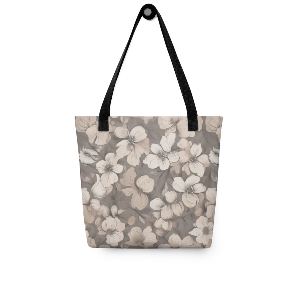 Sepia Dogwood on Tote Bag — Front