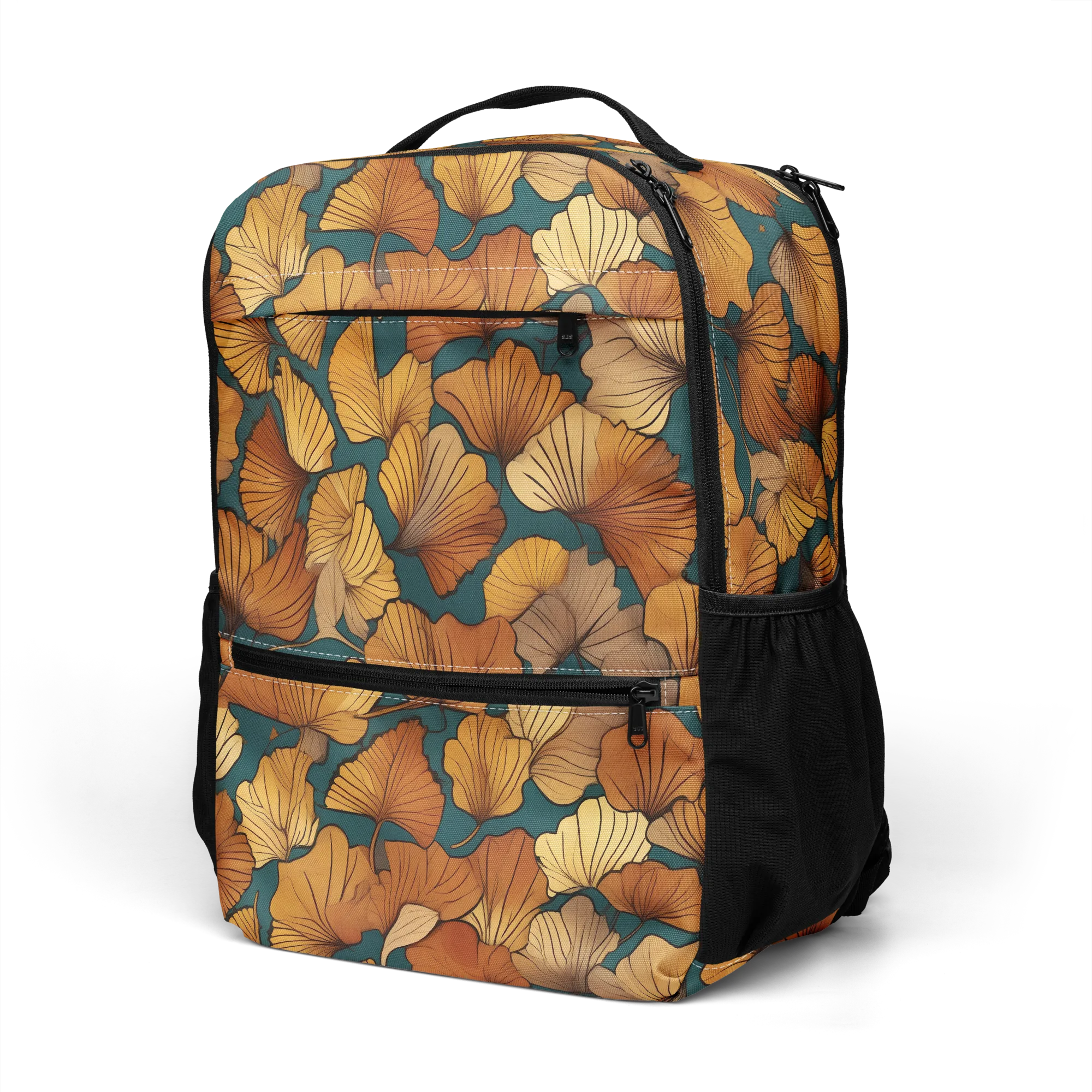 Ginkgo Ember on Utility Backpack — Left Front