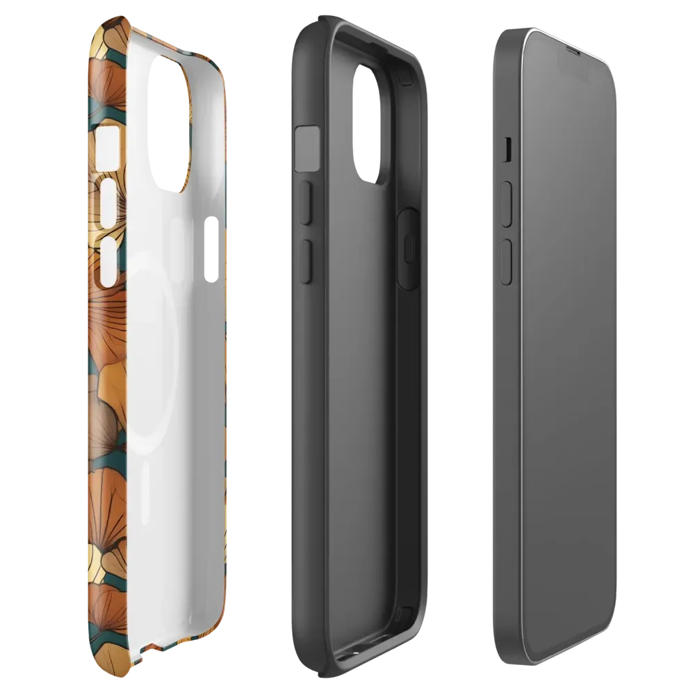 Ginkgo Ember on MagSafe Tough Case for iPhone® — Front