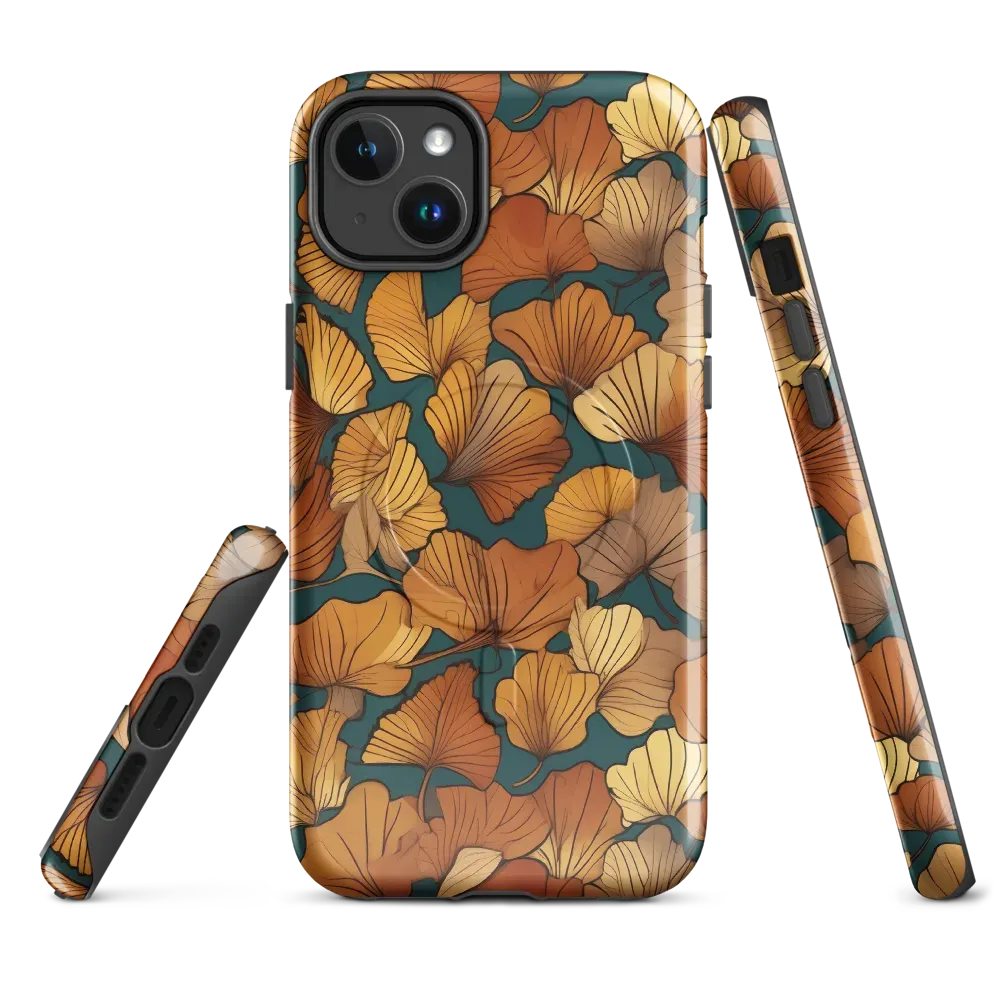 Ginkgo Ember on MagSafe Tough Case for iPhone® — Front