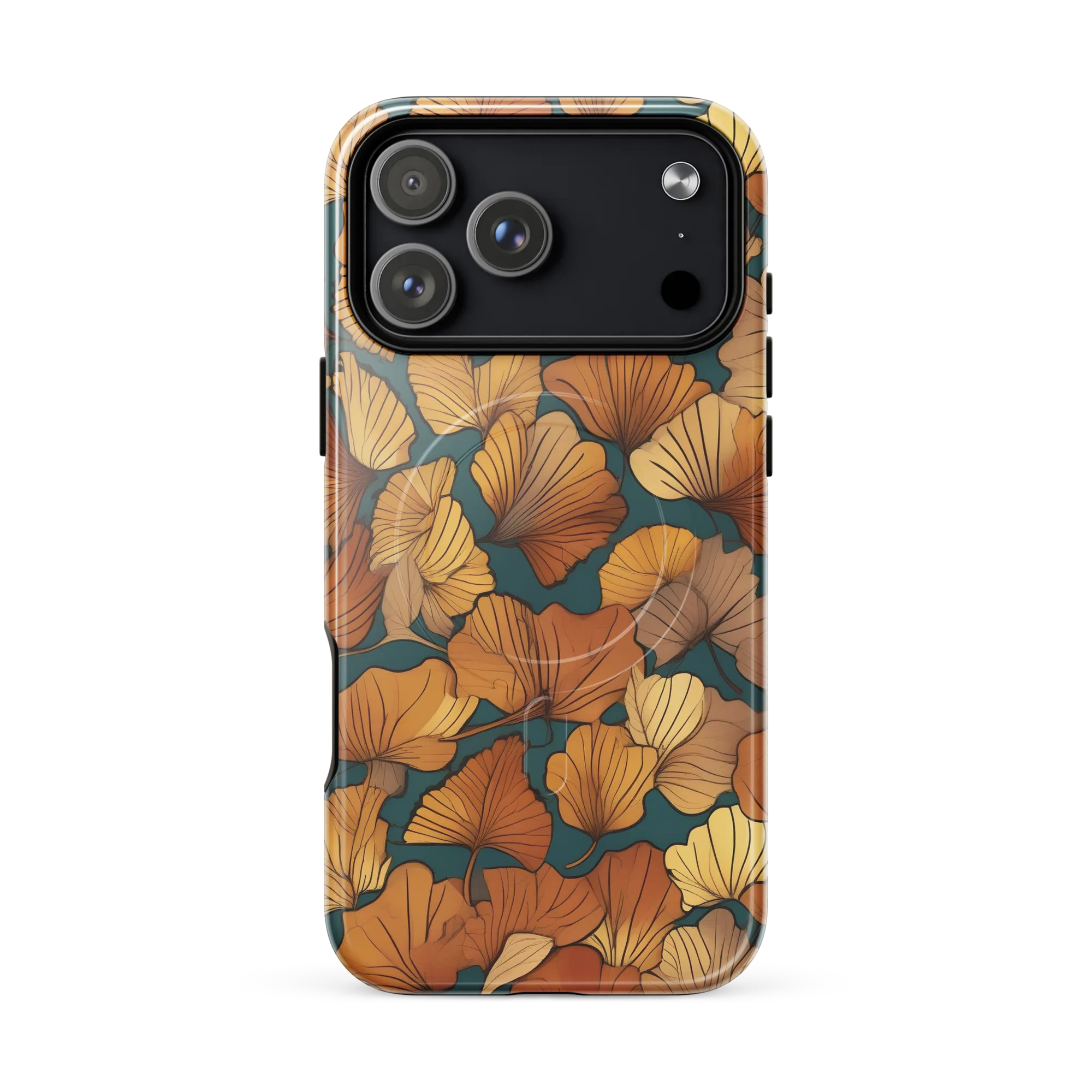 Ginkgo Ember on MagSafe Tough Case for iPhone® — Front