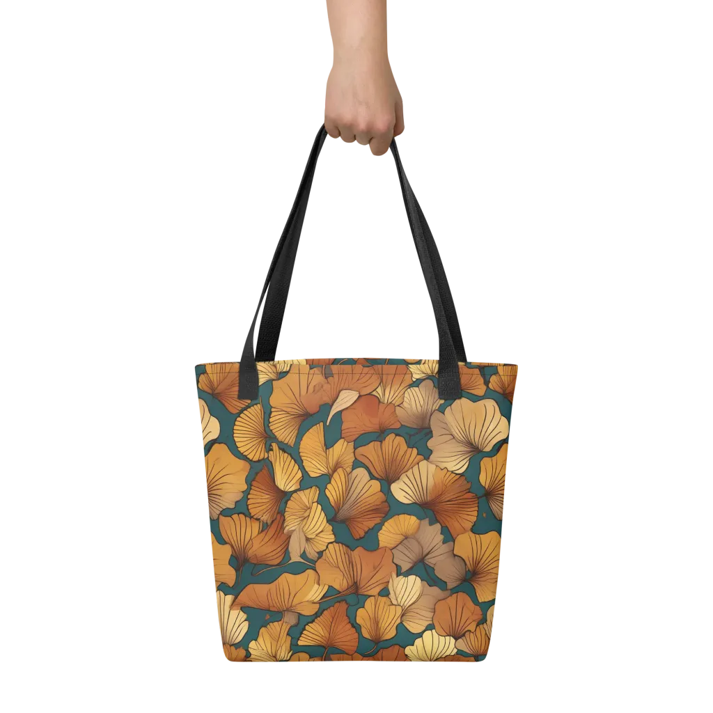 Ginkgo Ember on Tote Bag — Front