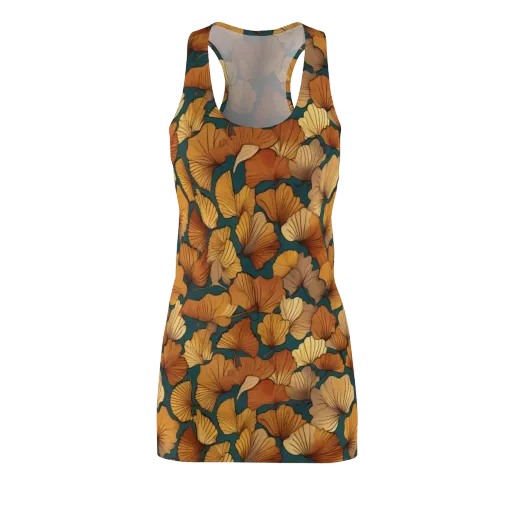 Ginkgo Ember on a Racerback Dress
