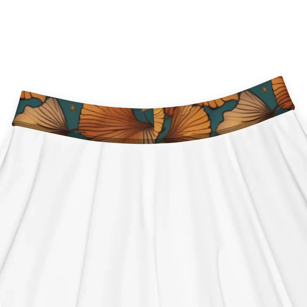 Ginkgo Ember on Skater Skirt — Product details