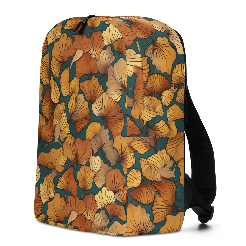 Ginkgo Ember on Minimalist Backpack — Left