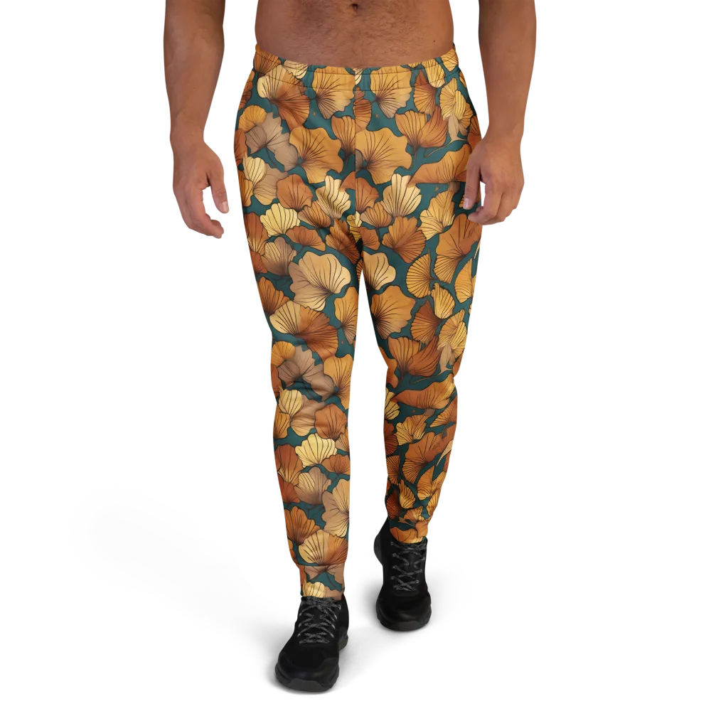 Ginkgo Ember on Men's Joggers — Front