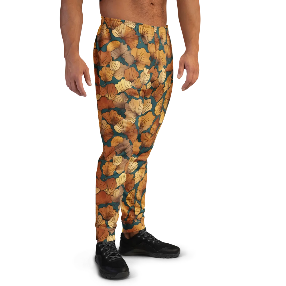 Ginkgo Ember on Men's Joggers — Right