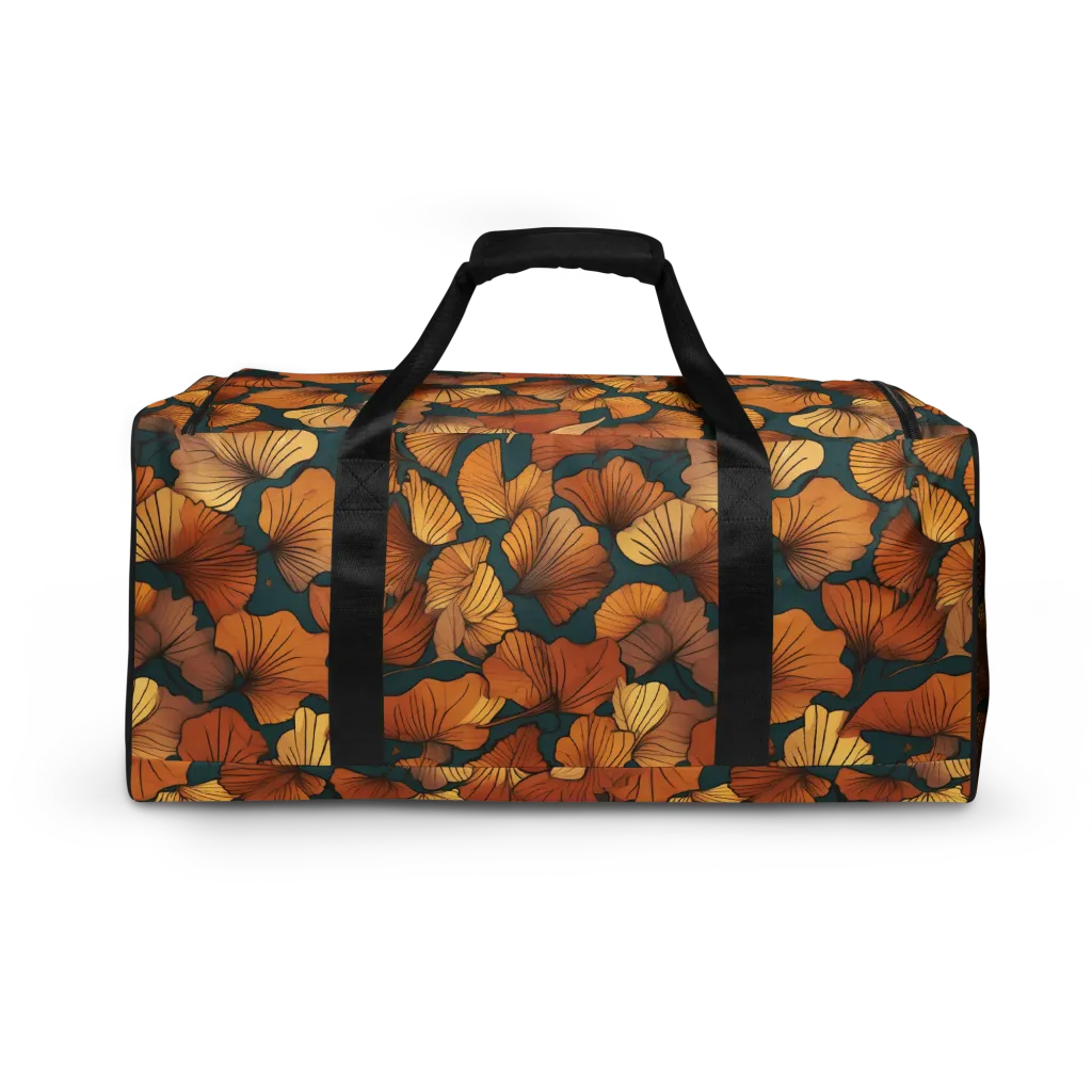 Ginkgo Ember on Duffle Bag — Back