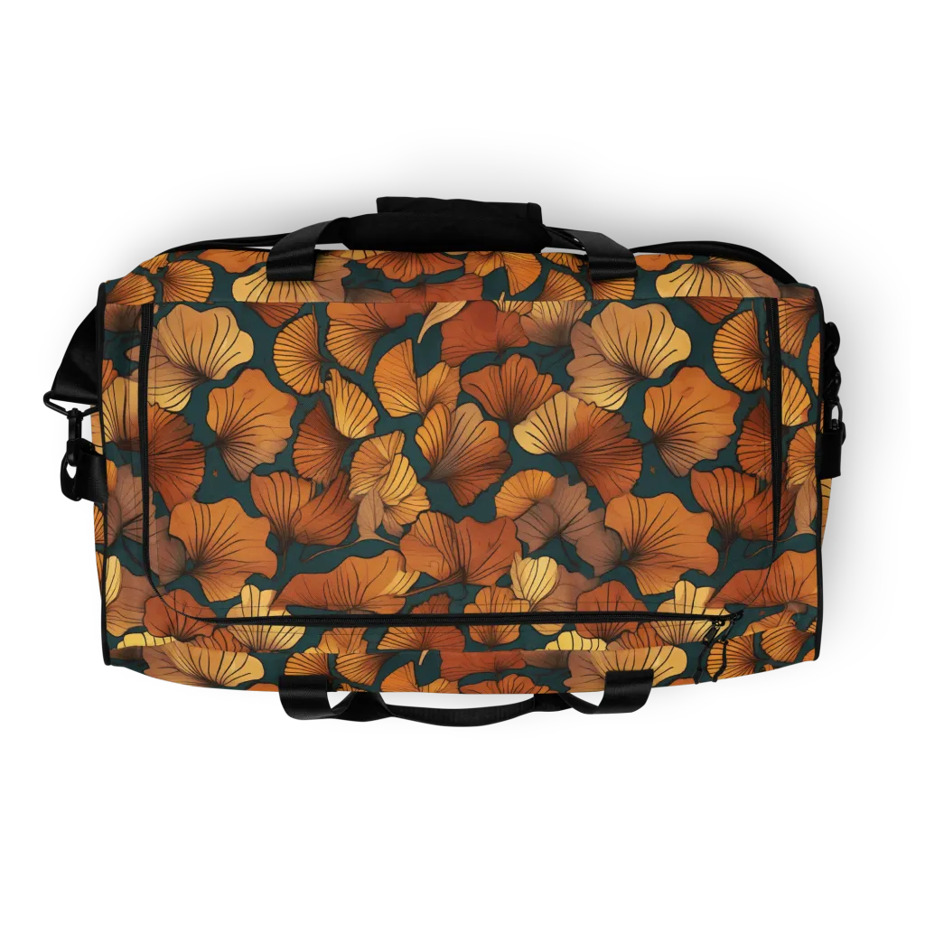 Ginkgo Ember on Duffle Bag — Top