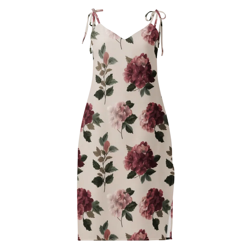 Vintage Bloom on Slip Dress — Front