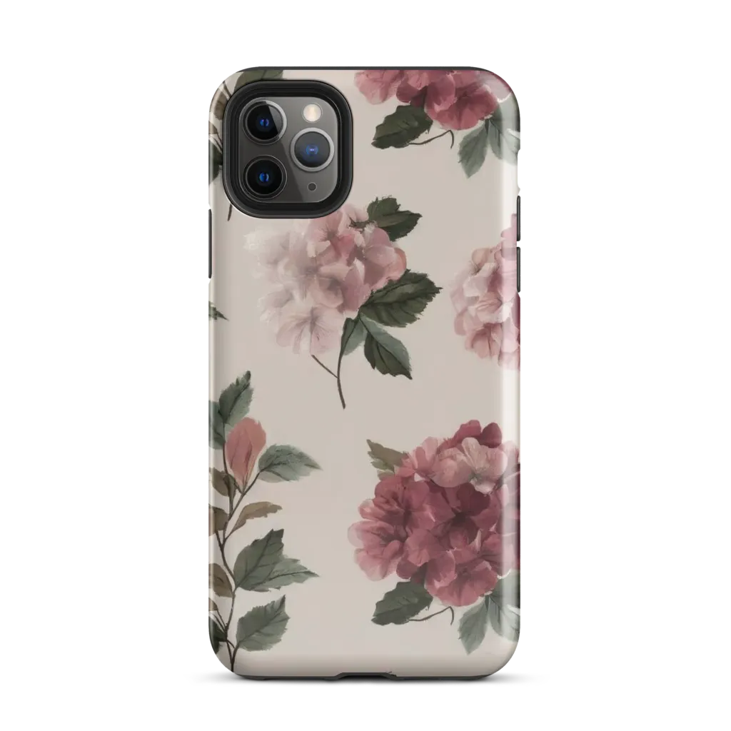 Vintage Bloom on Tough Case for iPhone® — Front