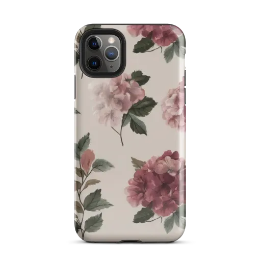 Vintage Bloom on a Tough Case for iPhone®