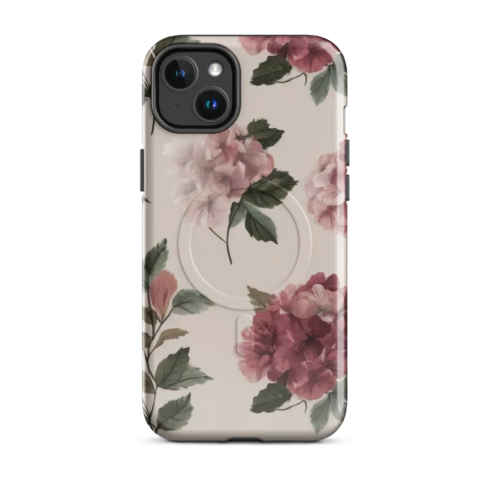 Vintage Bloom on MagSafe Tough Case for iPhone® — Front