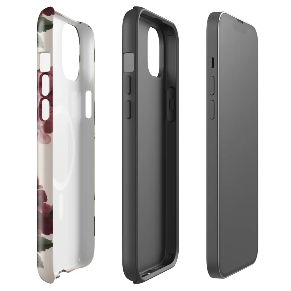Vintage Bloom on MagSafe Tough Case for iPhone® — Front