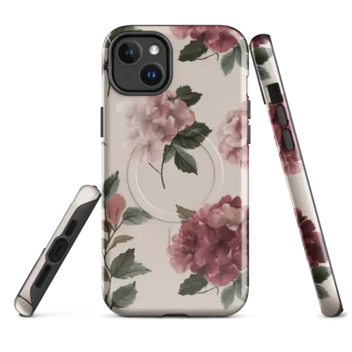 Vintage Bloom on a MagSafe Tough Case for iPhone®