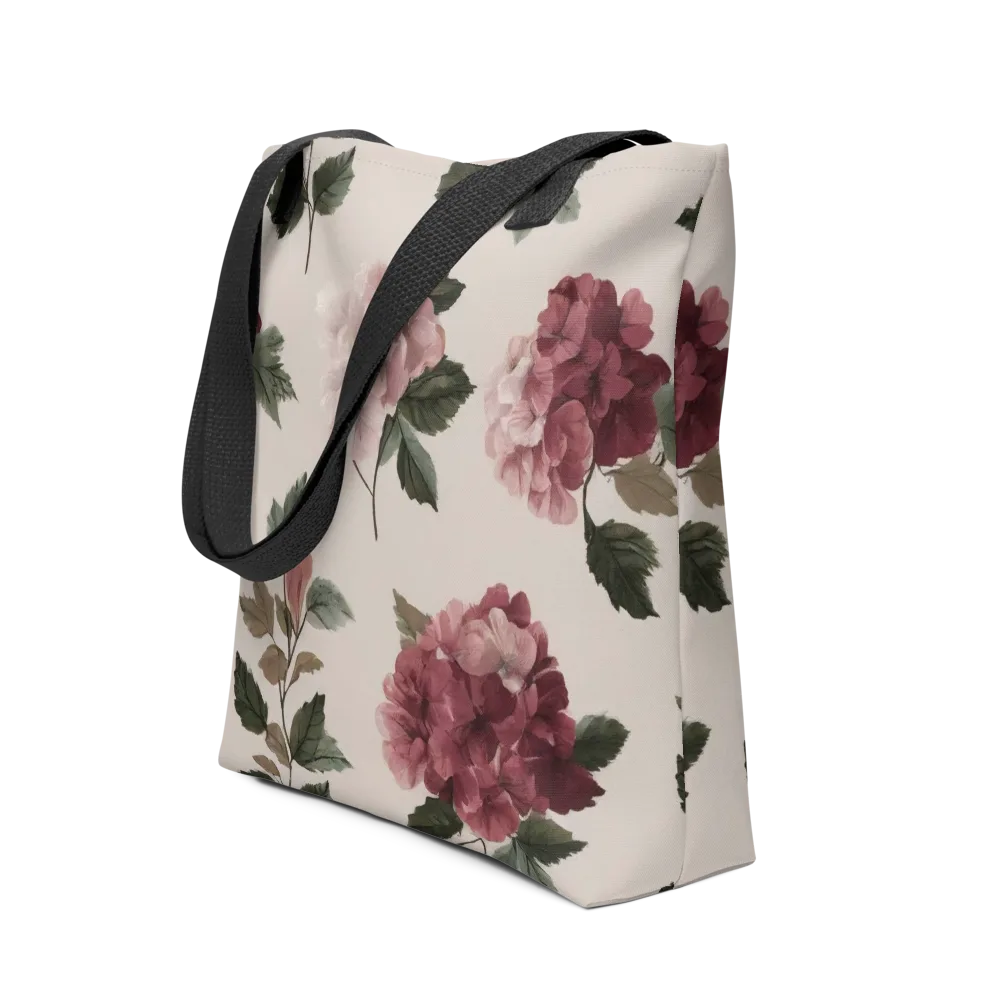 Vintage Bloom on Tote Bag — Front