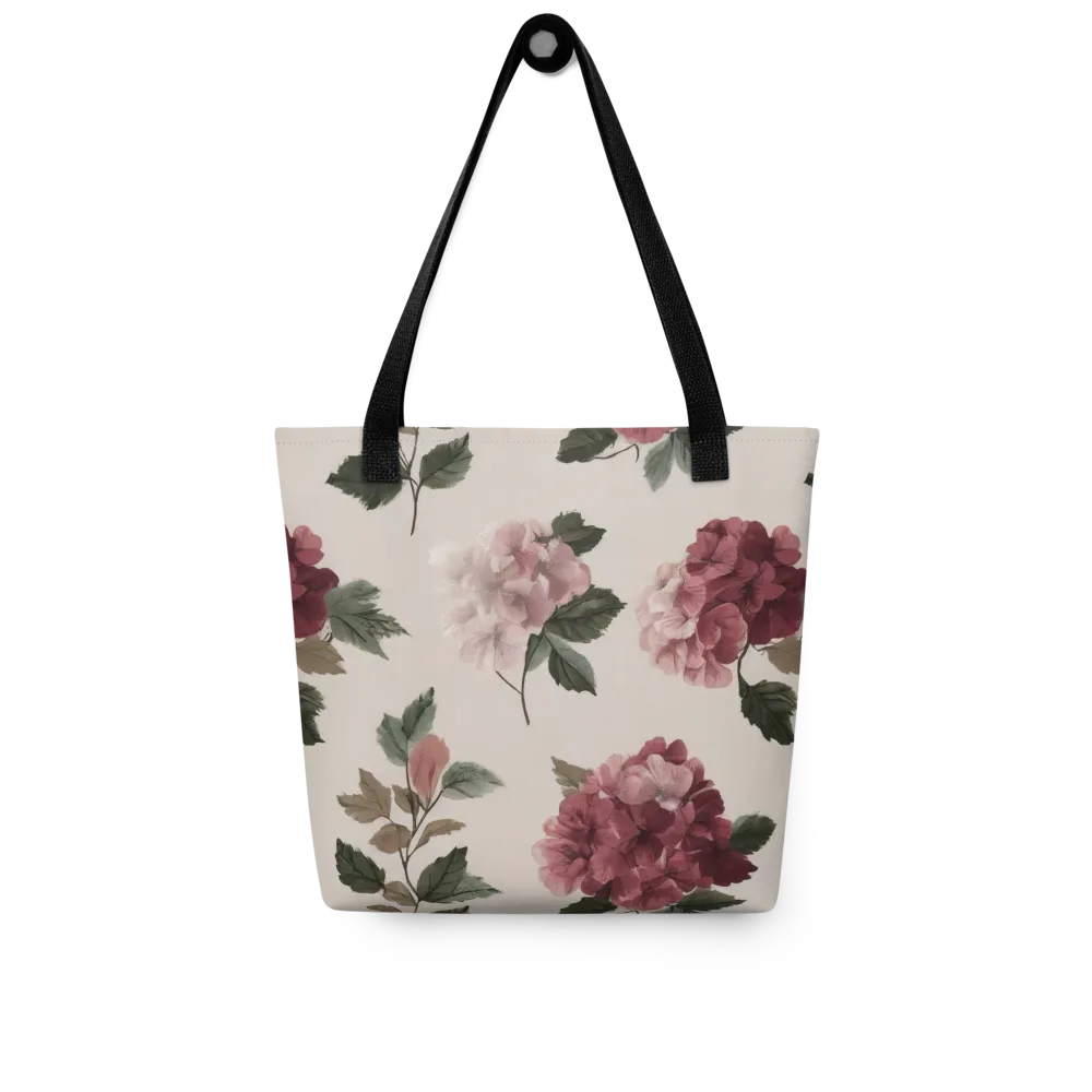 Vintage Bloom on Tote Bag — Front