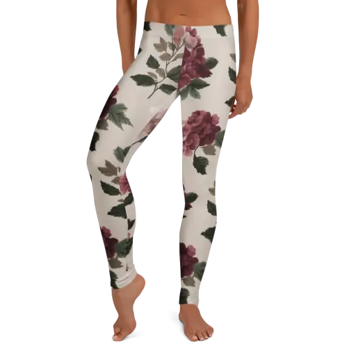 Vintage Bloom on a Leggings
