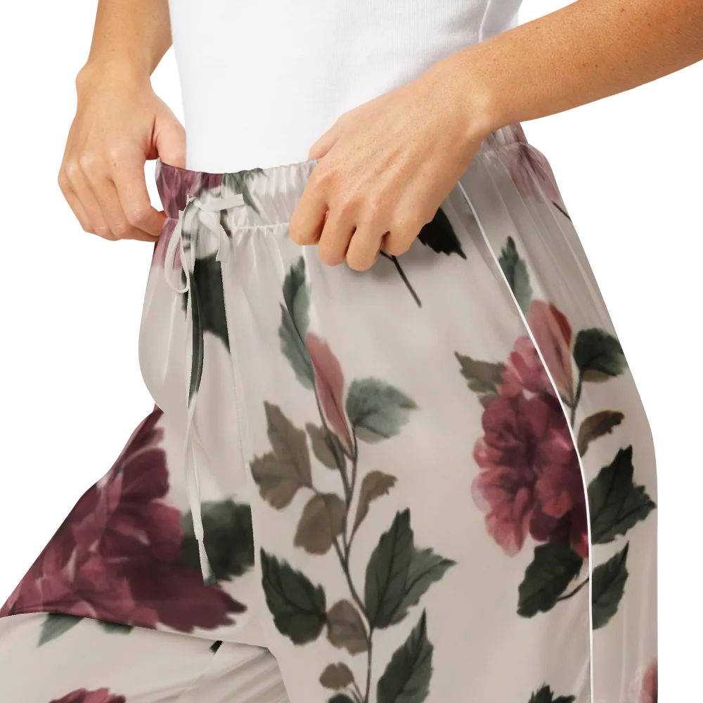 Vintage Bloom on Women's Pajama Pants — Product details