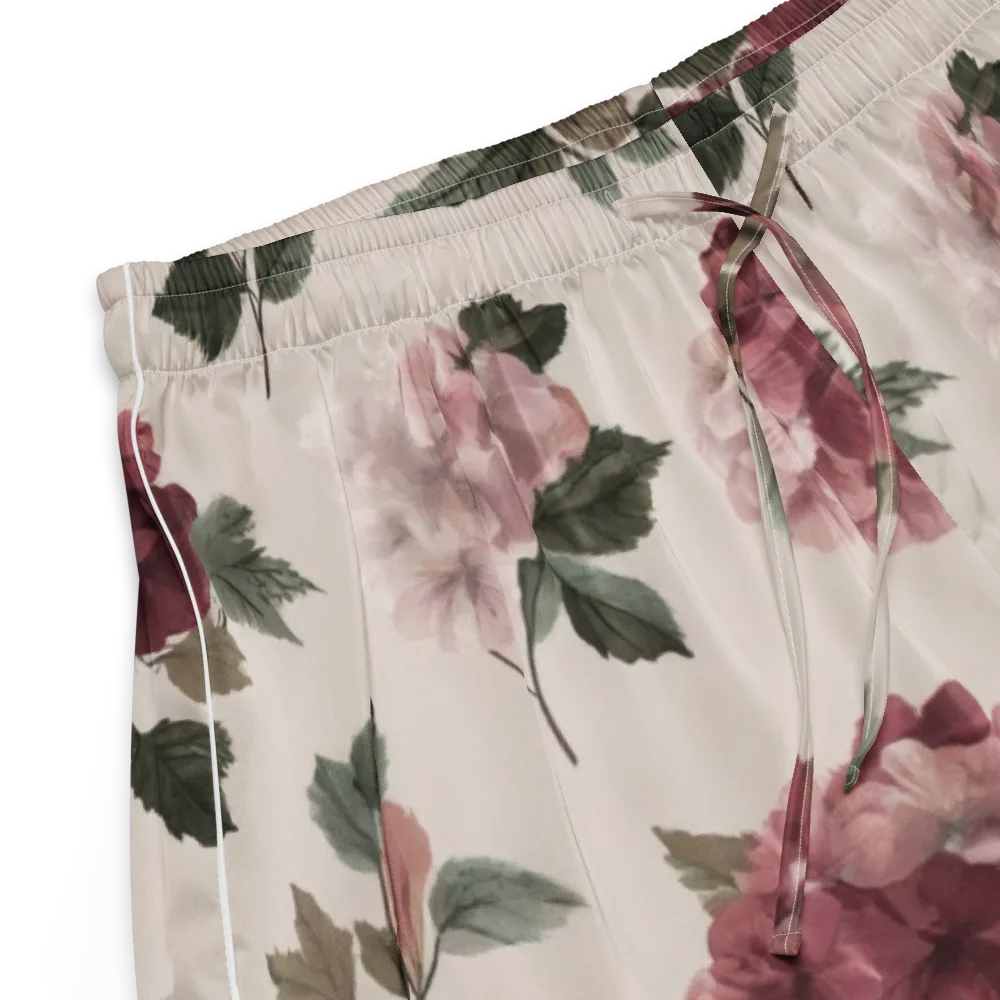 Vintage Bloom on Women's Pajama Shorts — Product details